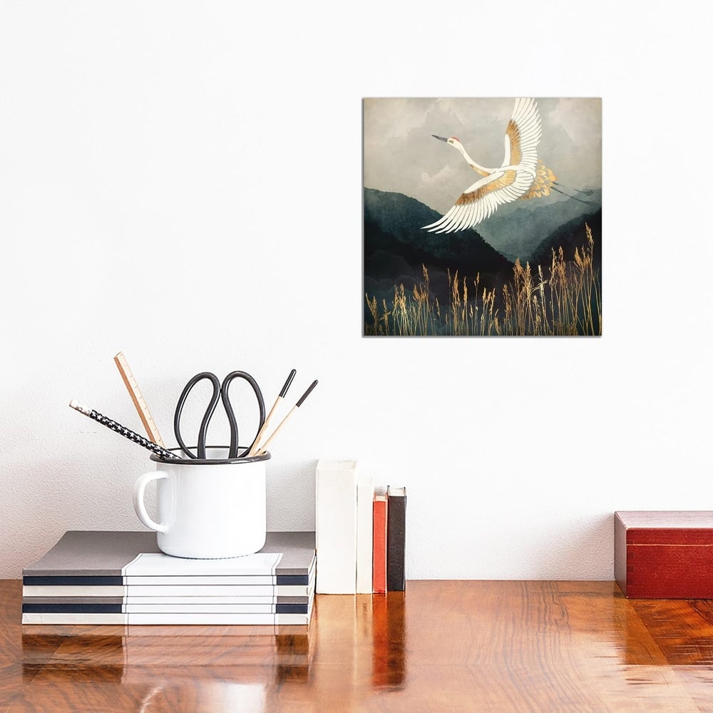 iCanvas "Elegant Flight" by SpaceFrog Designs Canvas Print