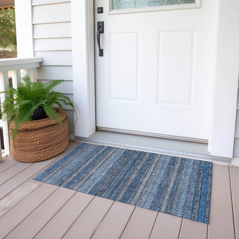 Machine Washable Indoor/ Outdoor Chantille Moroccan Boho Rug