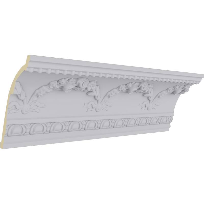 Floral Swag Crown Moulding