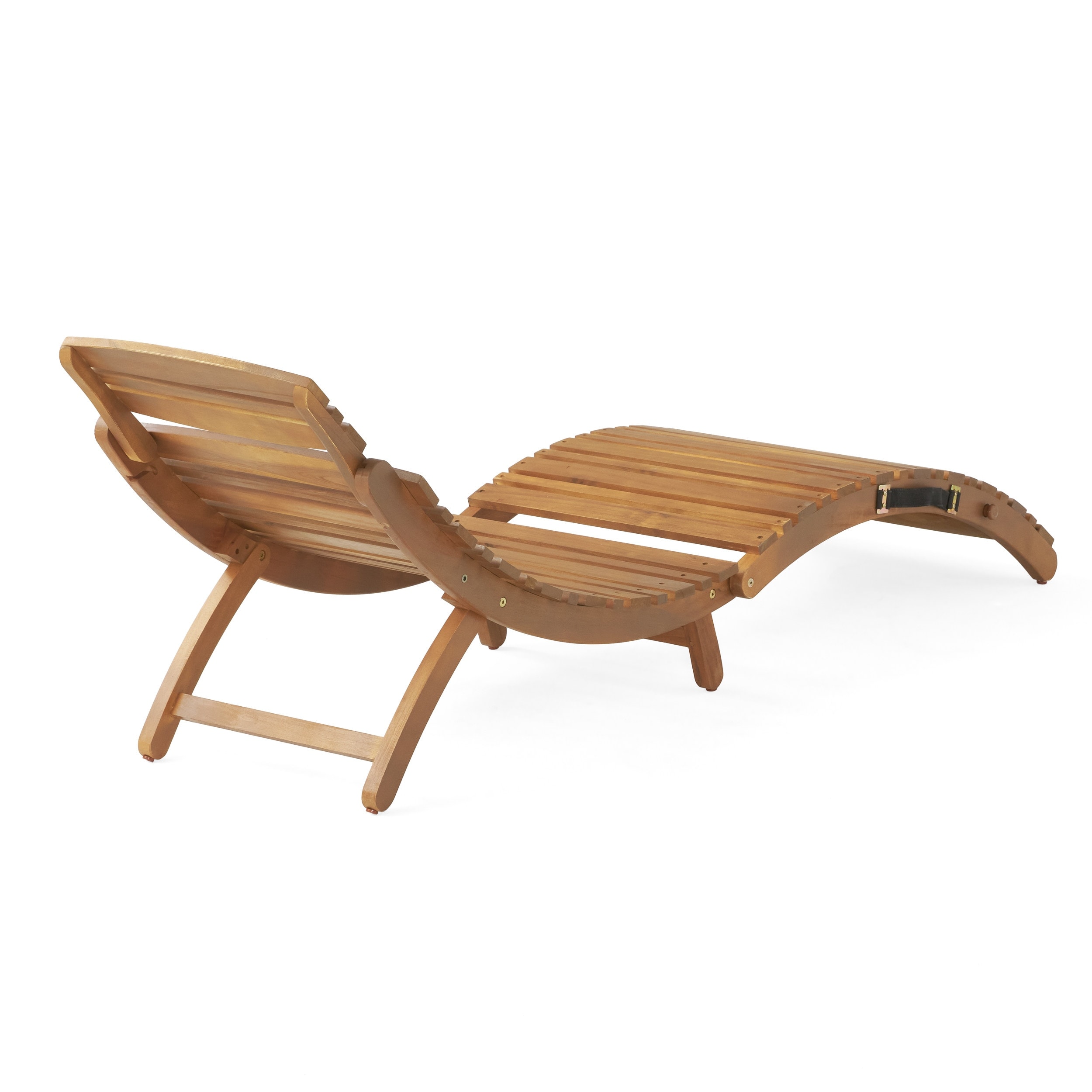 lahaina wood outdoor chaise lounge