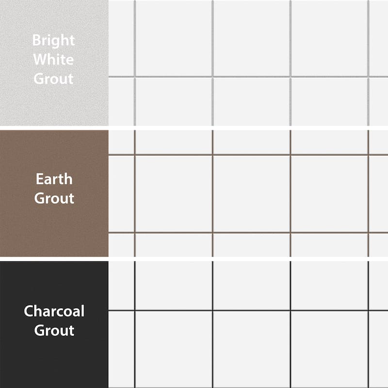 Merola Tile Monocolor Alaska 7-7/8" x 7-7/8" Ceramic Floor and Wall Tile
