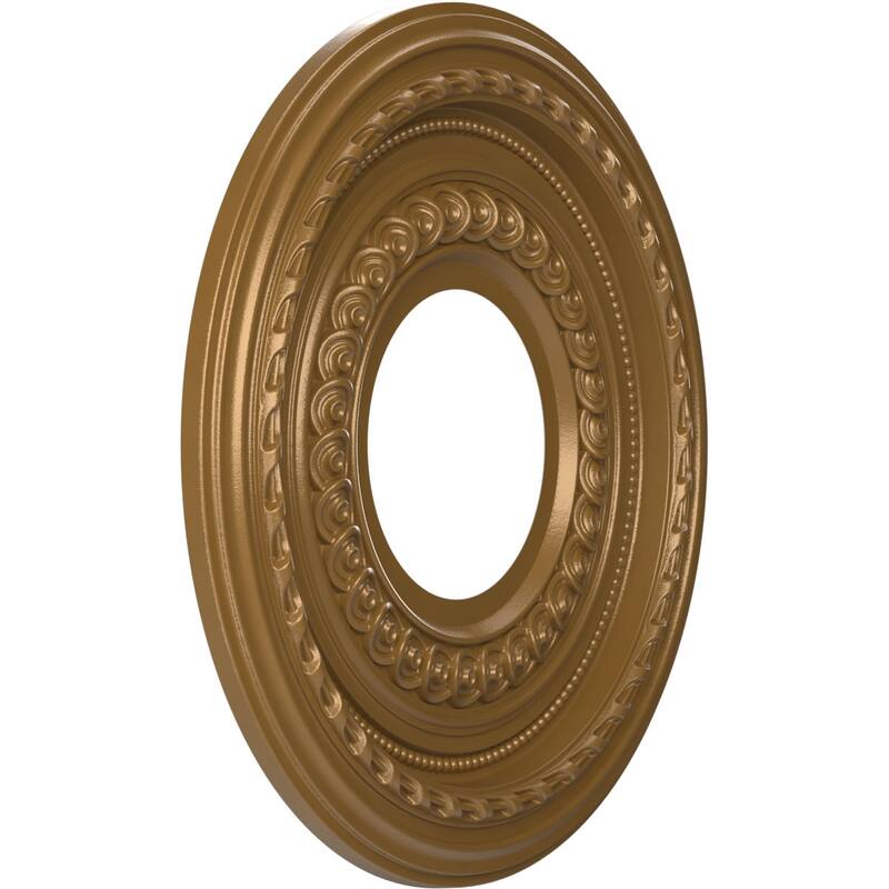 3 1/2" Inside Diameter - Cole Thermoformed PVC Ceiling Medallion
