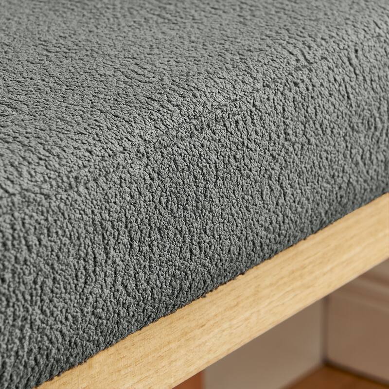 Minimalist Shoe-changing bench