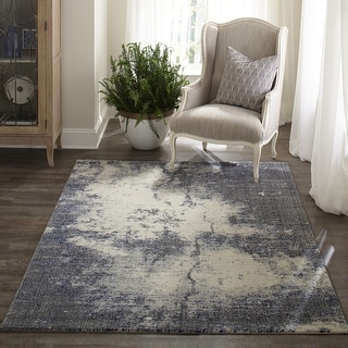 Shop Momeni Loft Machine Made Polypropylene Grey Area Rug 7 10 X 9 10 Overstock 10191932