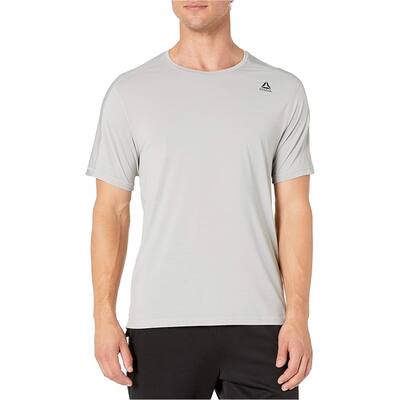 Reebok Mens Move Basic T-Shirt, Grey, Large