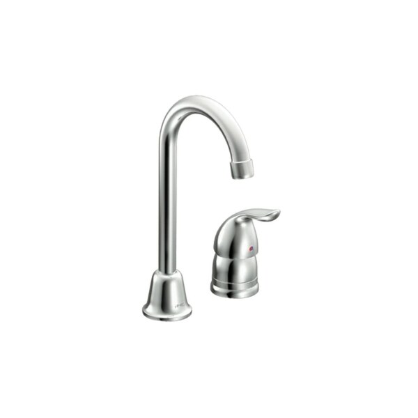 Moen 4904 Chateau Single Handle Bar Faucet with Metal Lever Handle