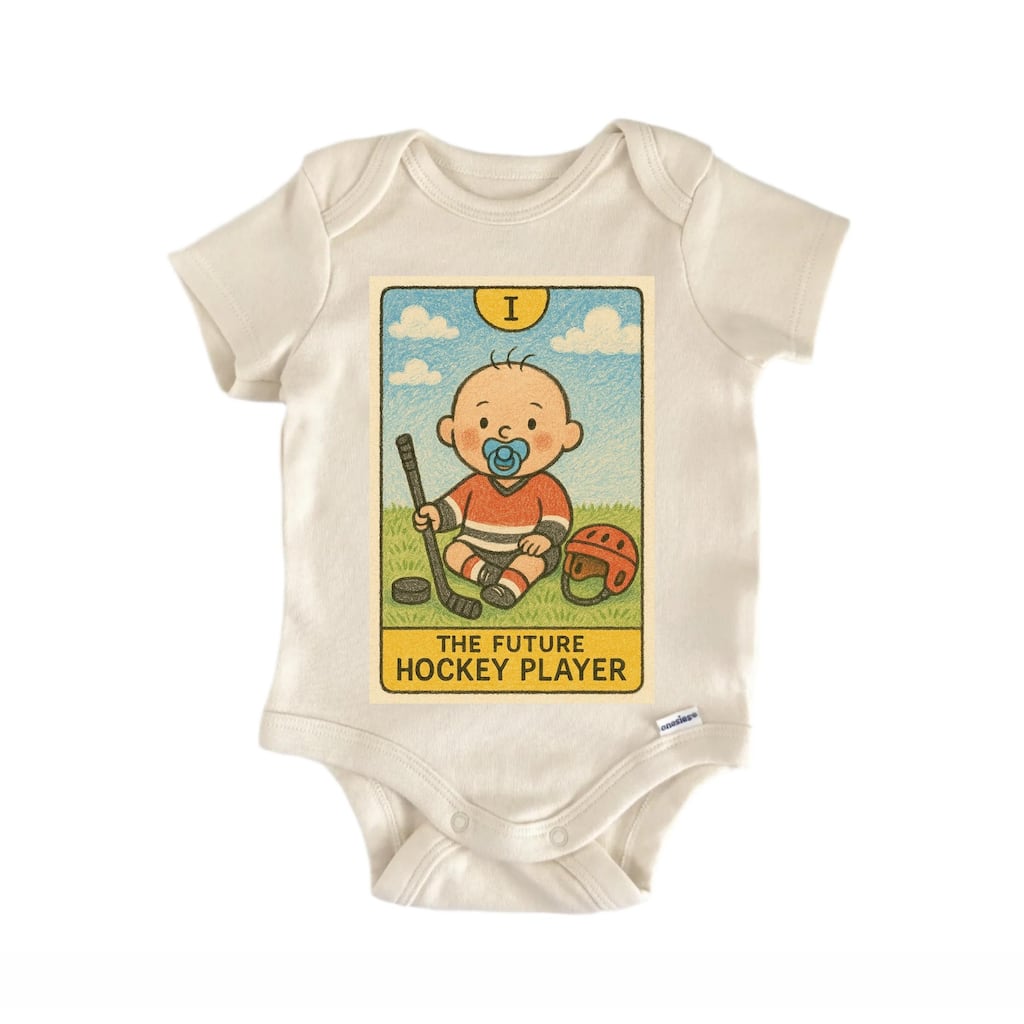 Future Hockey Tarot - Baby Bodysuit