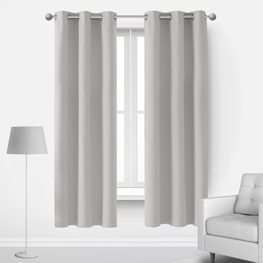Deconovo Insulated 42 Width Curtain Panel Pair (2 Panel)