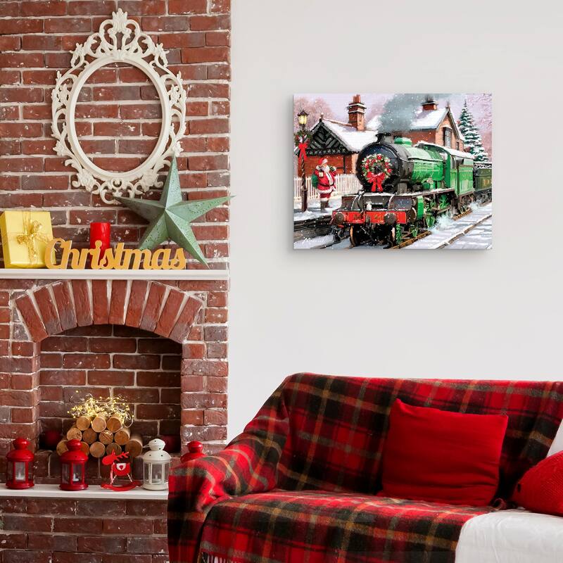Steam Train by The Macneil Studio Canvas Art Print