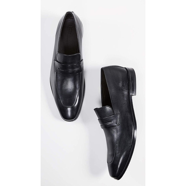 hugo boss penny loafers