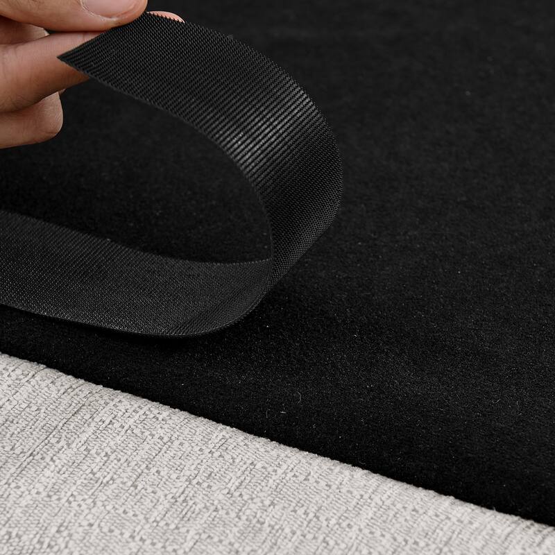 Oval Semi-Enclosed Dog Sofa, Durable Linen Material, Button-Tufted Backrest, High-Center Low-Sides Support Plush Comfort-Beige