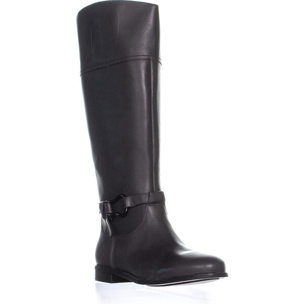 grey riding boots leather
