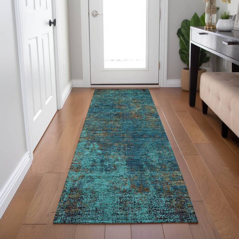 Machine Washable Indoor/ Outdoor Chantille Rug