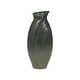 preview thumbnail 17 of 45, Ceramic Stylish Rubpert Contemporary Vase - Green