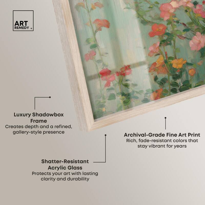 String of Colors II Shadowbox by Art Remedy