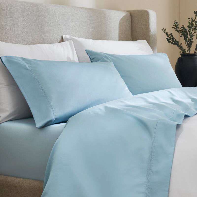 Superior Pandora Cotton Blend Embroidered 600 Thread Count Sheet Set