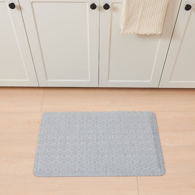 Linery & Co. Anti Fatigue Mat Comfortable Thick Padding for Kitchen or Office.