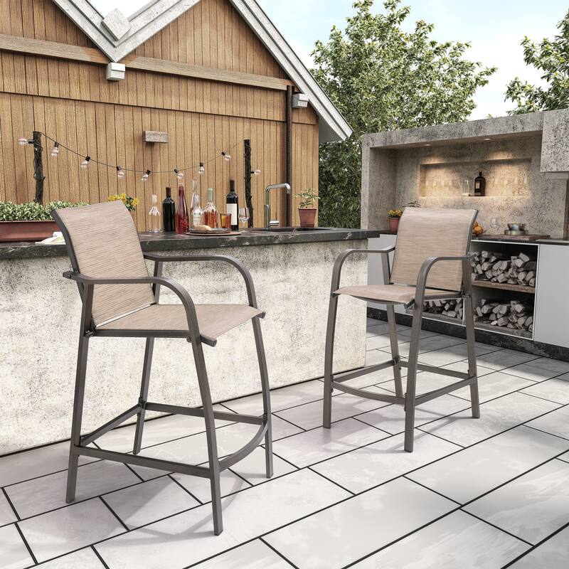 Outdoor Bar Height Barstools Outdoor Bar Stools Patio Bar Chairs