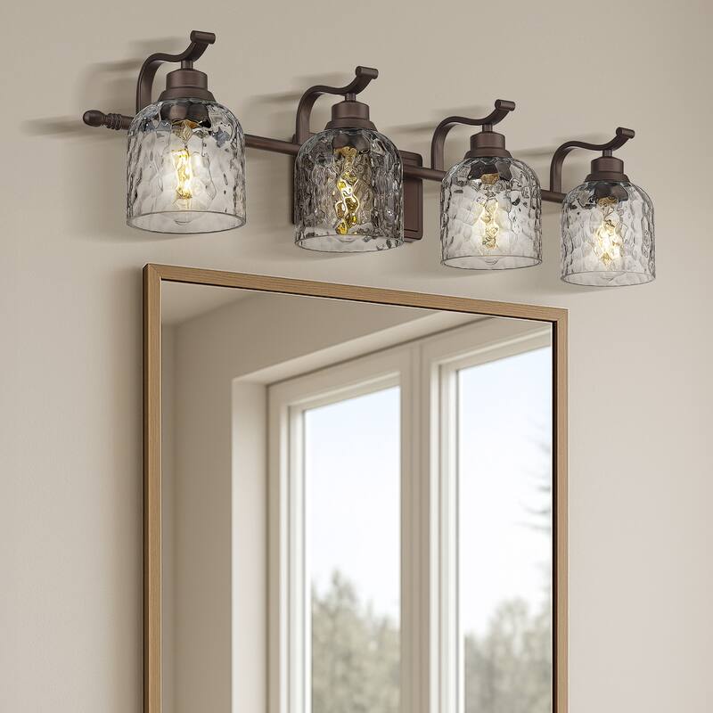 Modern 3/4-Light Bathroom Vanity Light