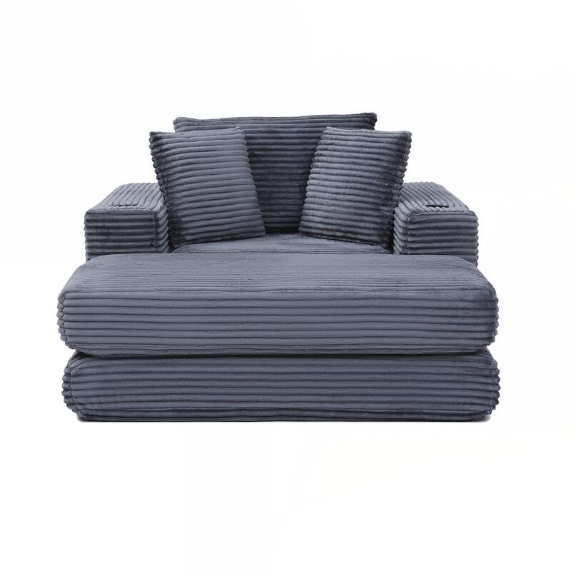 Chaise Lounge Chair for Reading, Living Room & Bedroom