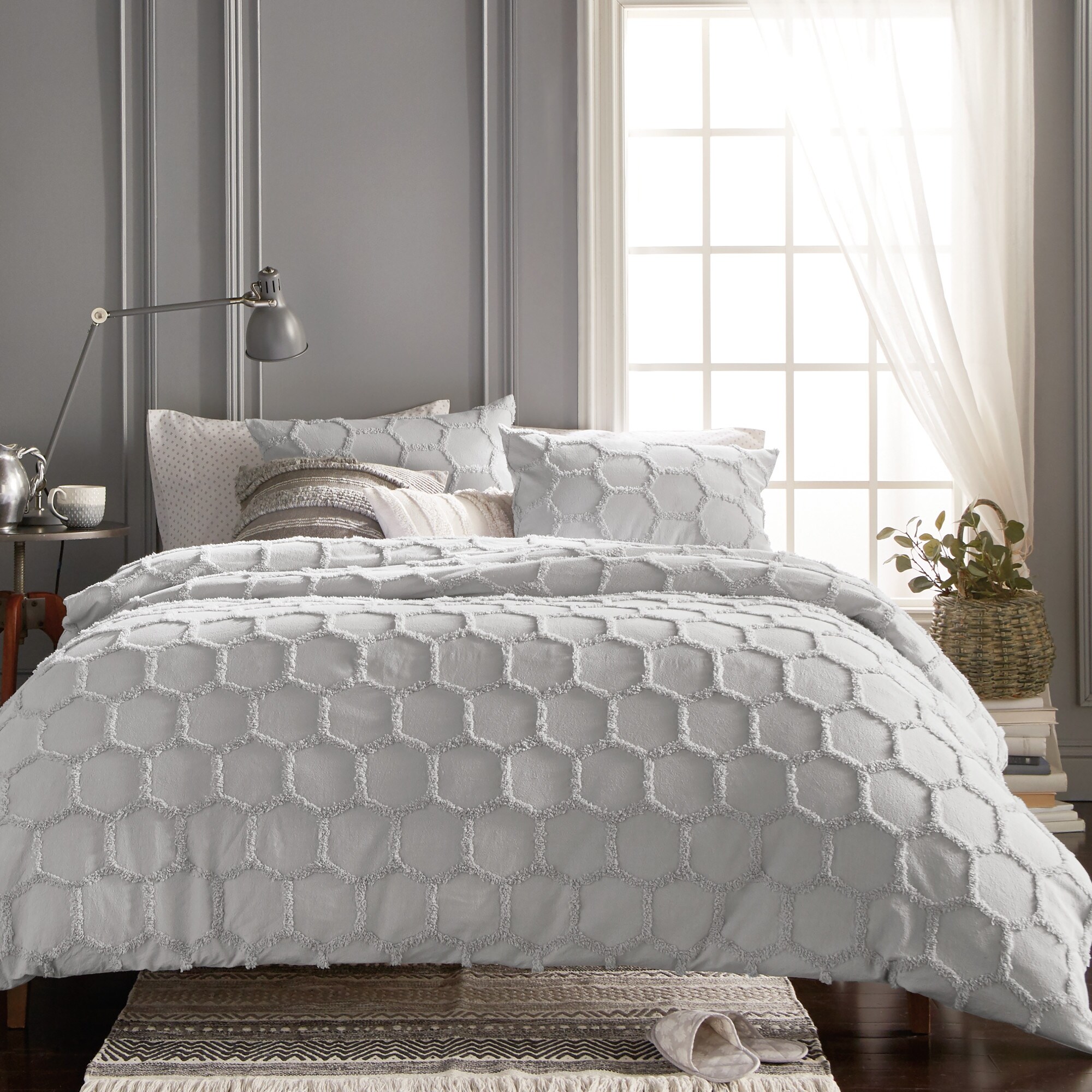 Honeycomb hotsell comforter king