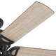 preview thumbnail 6 of 15, Hunter 52" Starklake Outdoor Ceiling Fan with LED Light Kit, Pull Chain, Damp Rated, Industrial, Farmhouse, Rustic