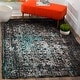 preview thumbnail 1 of 32, SAFAVIEH Classic Vintage Boho Manila Distressed Oriental Cotton Rug 3' x 5' - Navy/Teal - Rectangle