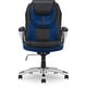 preview thumbnail 40 of 56, Serta Amplify Executive Office Chair with Padded Arms, Faux Leather and Mesh