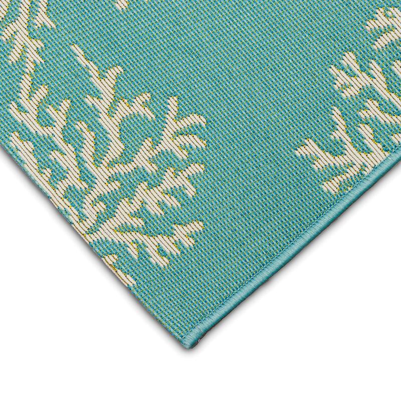 Liora Manne Esencia Coral Edge Indoor/Outdoor Mat