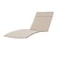 preview thumbnail 1 of 88, Salem Outdoor Chaise Lounge Cushion (ONLY CUSHION) by Christopher Knight Home - 79.25"L x 27.50"W x 1.50"H