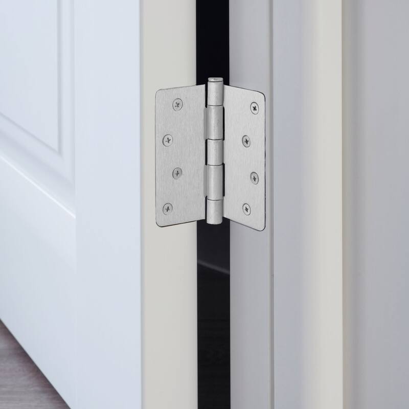 Design House 186023 4" x 4" Butt 1/4" Radius Corner Surface Mount Door