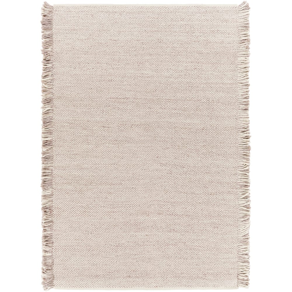 Surya Liam Outdoor Safe Modern Solid Fringe Area Rug