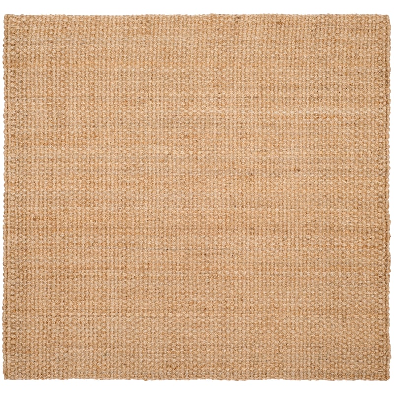 SAFAVIEH Handmade Natural Fiber Ceferina Jute Rug - 8' x 8' Square - Natural