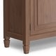 preview thumbnail 48 of 92, WYNDENHALL Hampshire 40" Wide Solid Wood Traditional Entryway Storage Cabinet - 40"w x 15"d x 36" h