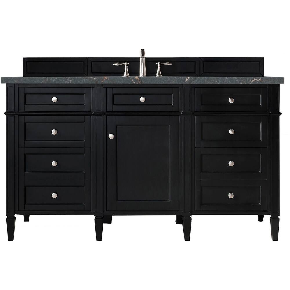 James Martin Vanities 650-V60S-FPBL Brittany 60" Free Standing Single