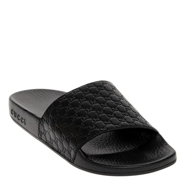 Gucci Men\'s Microguccissima Slide US Size 10.5 or EU 44 NWOB GUCCI $490 Men main image 4
