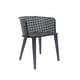 preview thumbnail 2 of 8, Accent Chair Outdoor Chairs Patio Armchairs with Iron Frame, Club Chairs Leisure Chair Dining Chair Side Chair