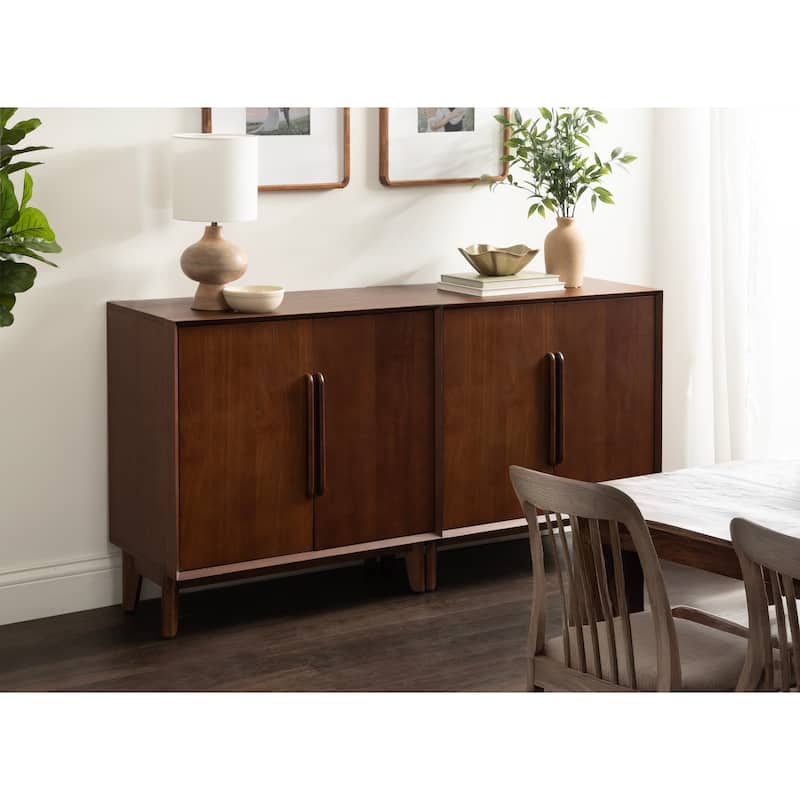 Kate and Laurel McCutcheon Floor Media Cabinet