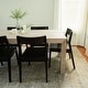 preview thumbnail 10 of 23, Modern 72-inch Rectangle Dining Table Set with 6 Chairs