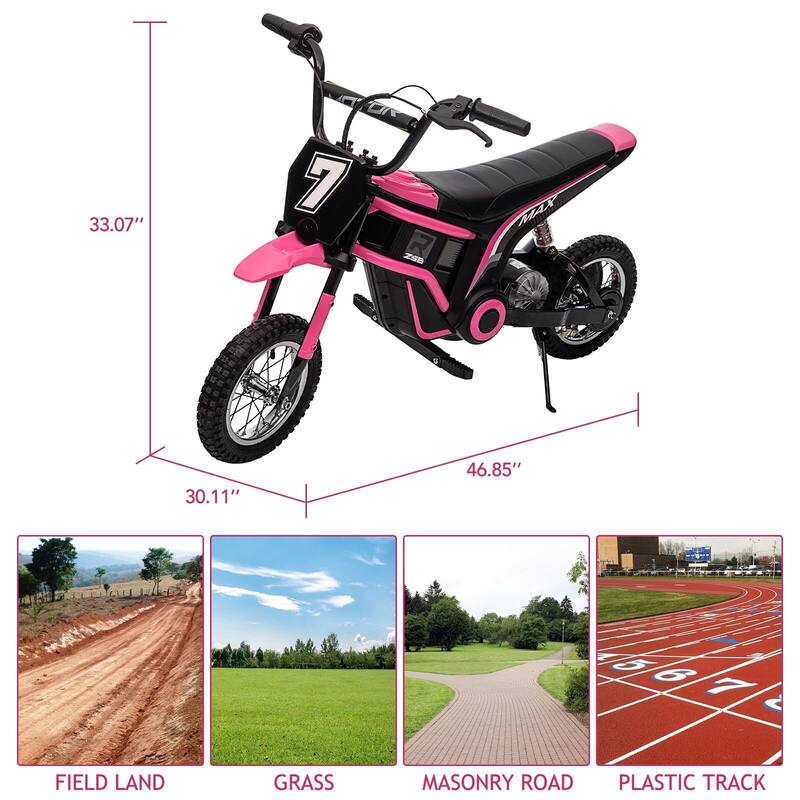 Kids Ride On Motorcycle & Electric Motocross Bike