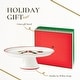 preview thumbnail 6 of 5, Spode Kit Kemp Christmas Doodles Cake Stand - 10.7" D x 3.7" H