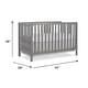 preview thumbnail 3 of 7, Dream On Me Ridgefield 5 in 1 Convertible crib - Storm Grey