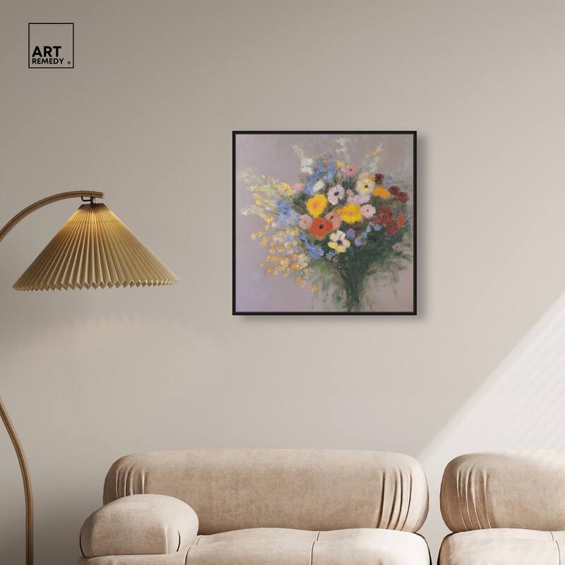Meadow Flowers Canvas by Art Remedy