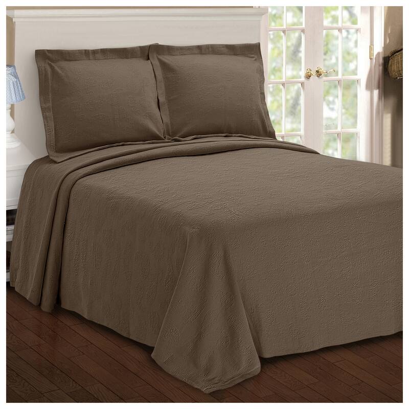 Superior Paisley Cotton Decorative Bedspread Set