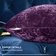 preview thumbnail 37 of 101, Deconovo Velvet Throw Pillow Covers, Pack of 2 (Covers Only)