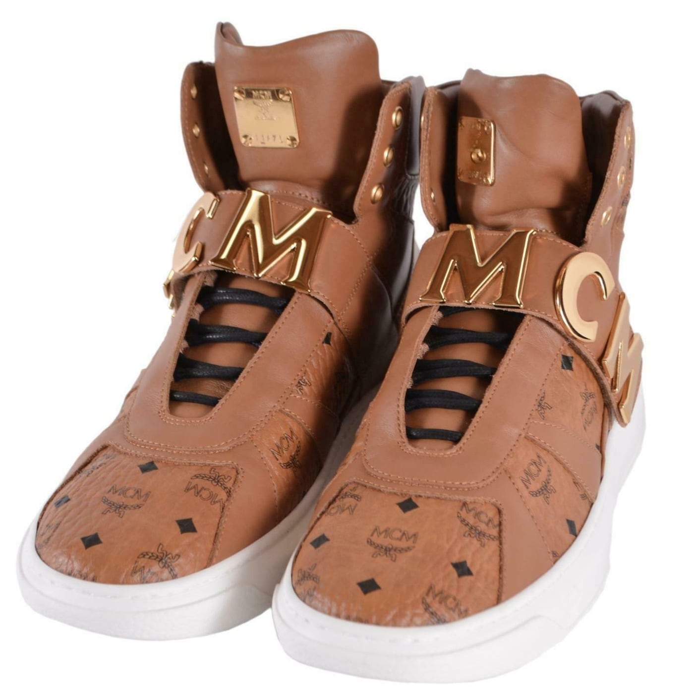 mcm cognac shoes