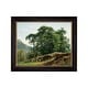 Beech Forest in Switzerland by Ivan Shishkin Black Frame Oil Painting ...