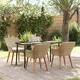 Option Beige 55.1 x 27.6 x 29.1 round table legs 4chair
