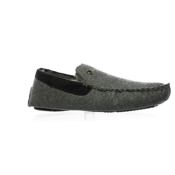 Steve Madden Mens Fire Grey Moccasin 