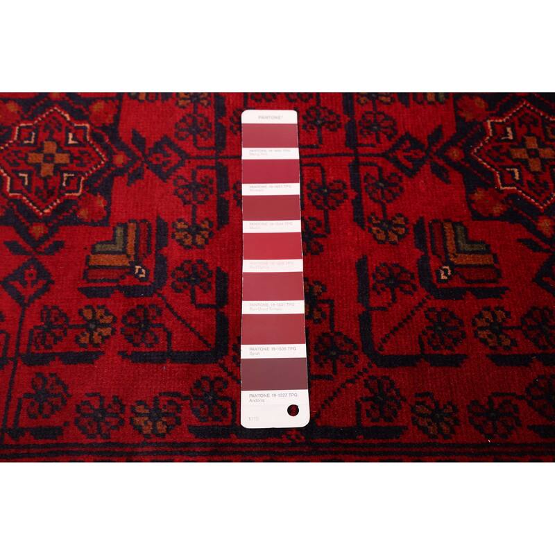 ECARPETGALLERY Hand-knotted Finest Khal Mohammadi Red Wool Rug - 5'10 x 7'9